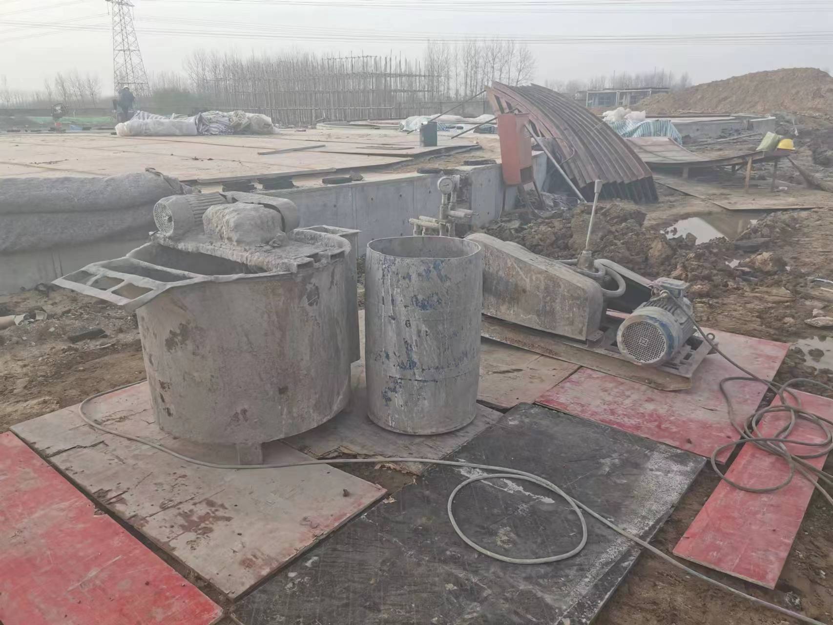 商城设备基础注浆